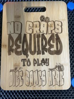 Custom Engraved Cutting Board 