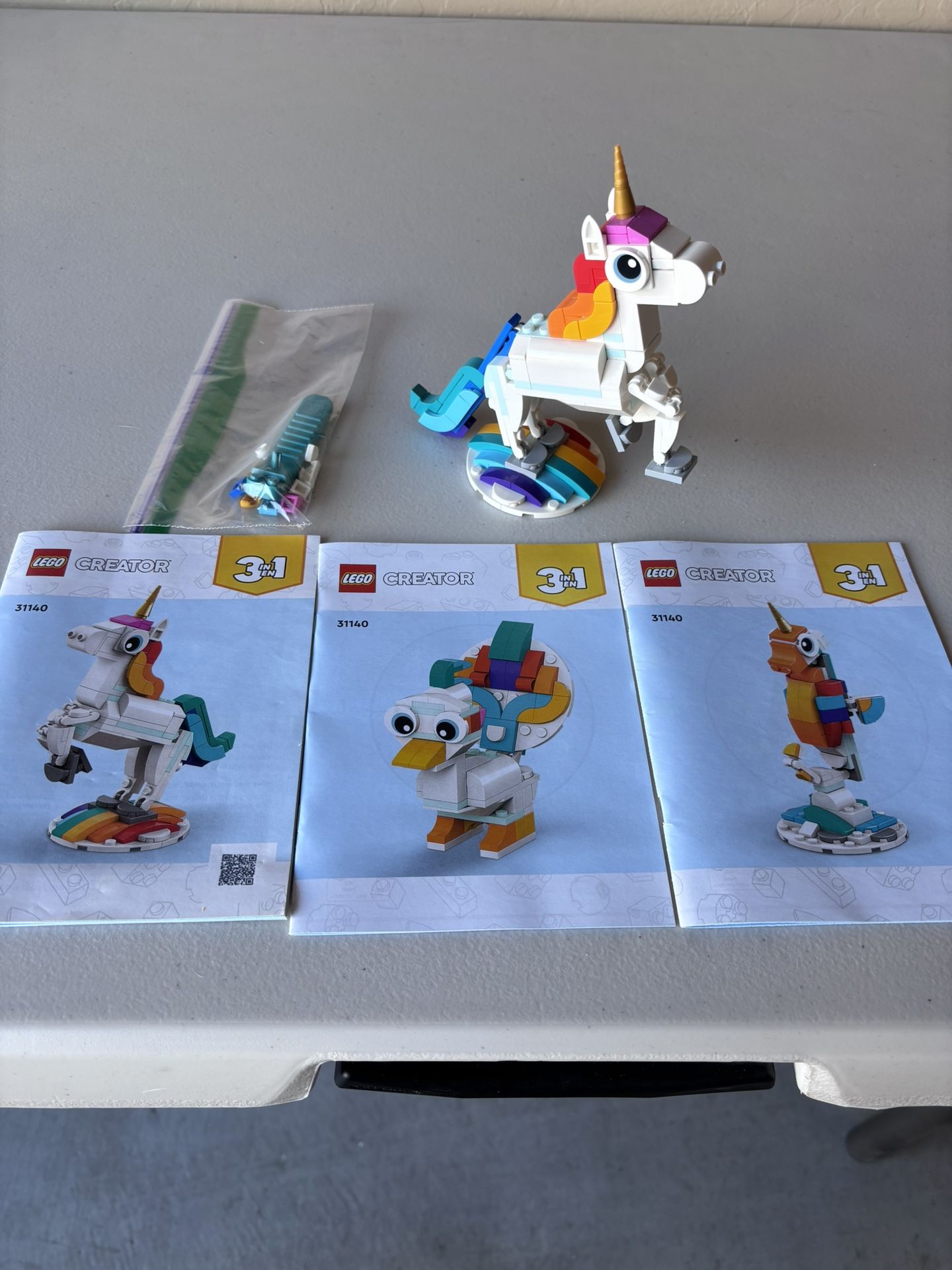 Lego Unicorn (3 In 1)