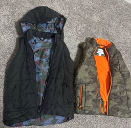2 kids vests size(s) 6-7