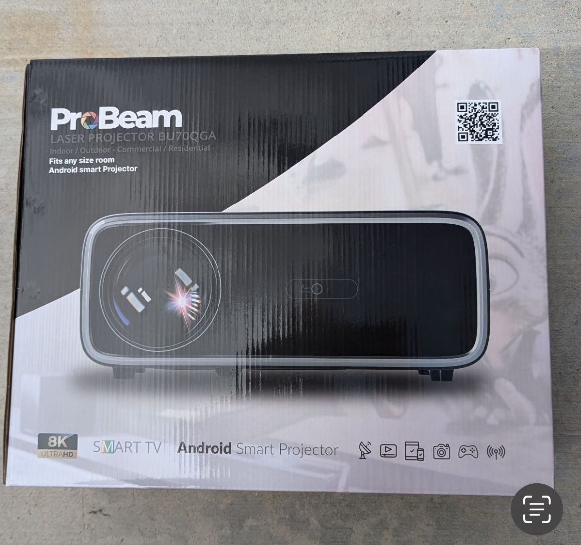 ProBeam Projector & Screen