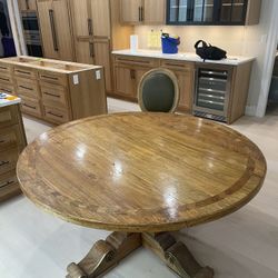 Dining Table w/ 6 Chairs (Barley Used)