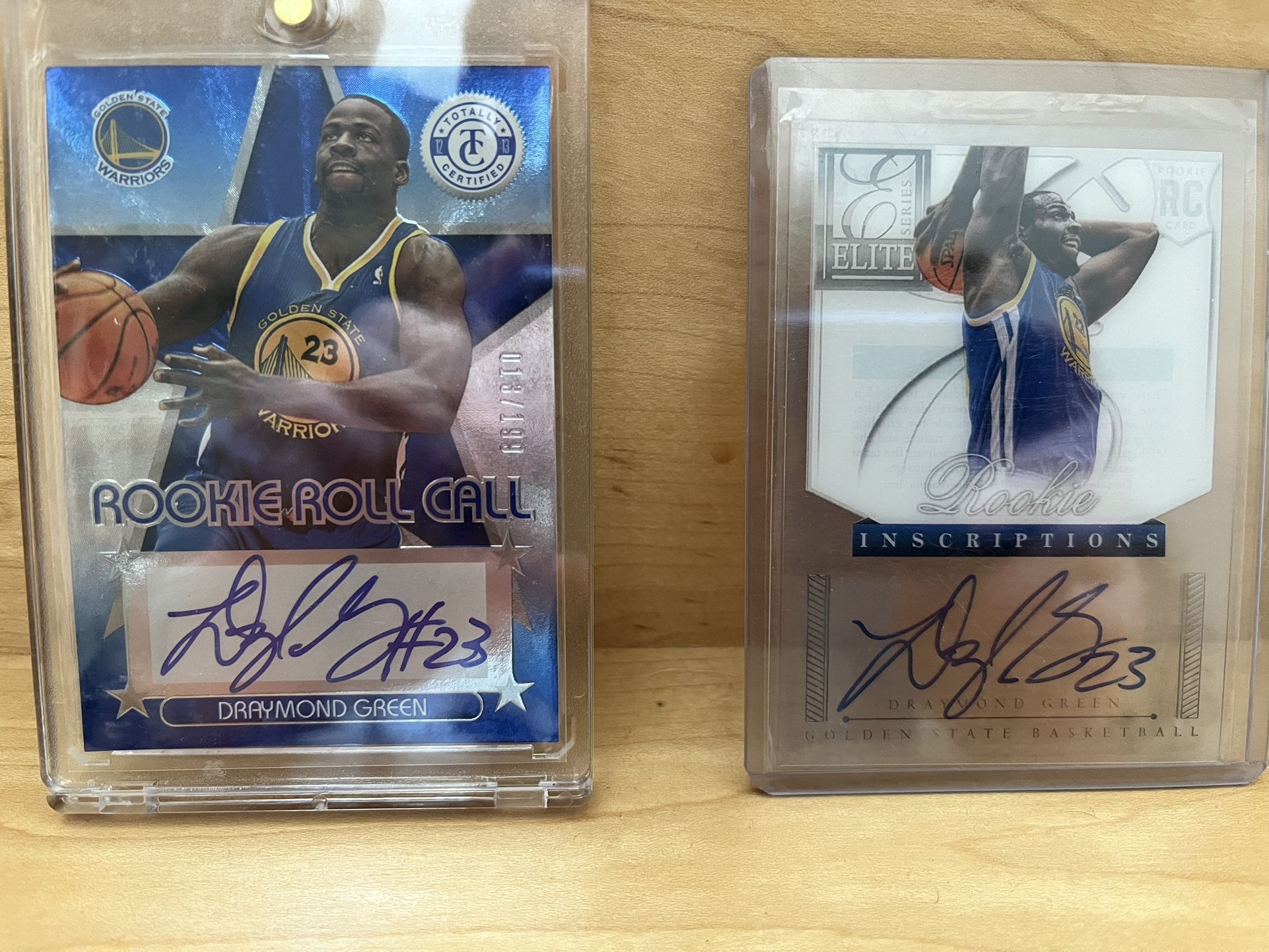 Draymond Green Premium RC Auto Lot — Roll Call #76 /199 & Elite #17