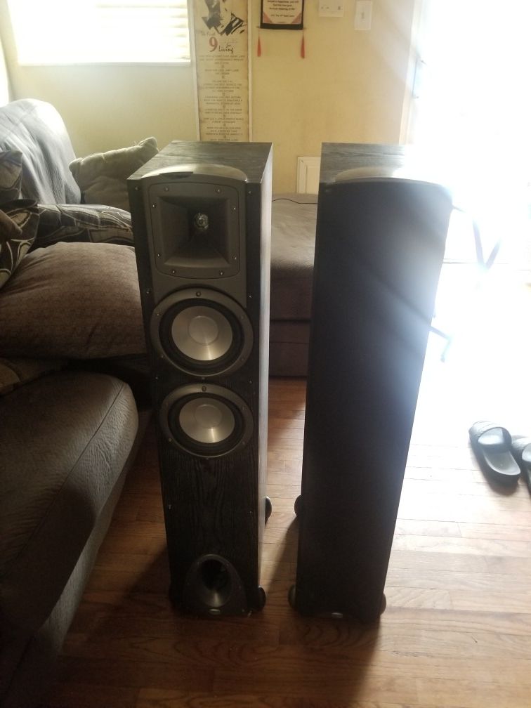 Klipsch synergy f2 floorstanding speakers