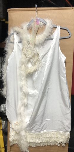 1920’s White Flapper Dress