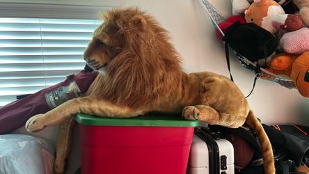 Melissa and Doug Lion life like plush