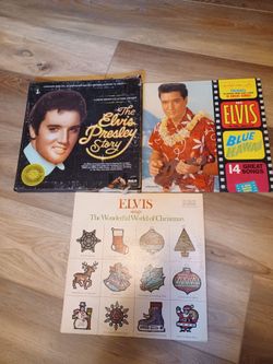 3 elvis records