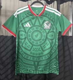 Small Medium Large XL 2XL 3xl 4xl 5xl 6xl slim fit Soccer Mexico jersey Mundial green New big sizes 4xl 5xl and 6xl are 65$ Jersey  long sleeve player
