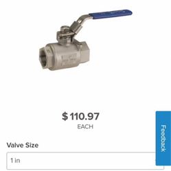 Stainless Steel Valve Ball New 1 Inch 