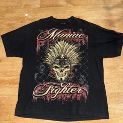 MMA sanction violence, Y2K T-shirt two XL