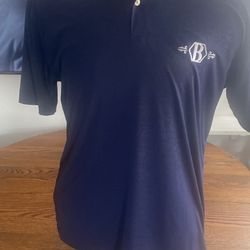 Peter Miller Golf Polo Shirt Mens S Blue Bettinardi Feather Weight