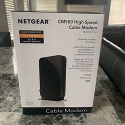 Netgear Cm500 High Speed Cable Modem