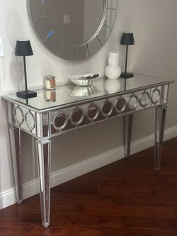 Mirrored Console Table