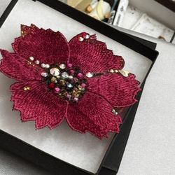 Crystal Bloom Brooch Garden 