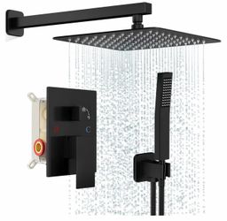 FPXRNG Shower Faucet Set Rainfall Shower System