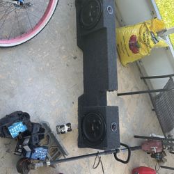 10” Speakers In Truck Box