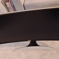 Samsung S34E790C 34" UW-QHD Curved Screen LED LCD Monitor, 21:9, Glossy Black, Metallic (No Power Adapter)
