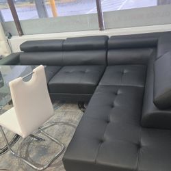 Black ⚫️ Sectional Sofa 🛋 Seccional A Estrenar 