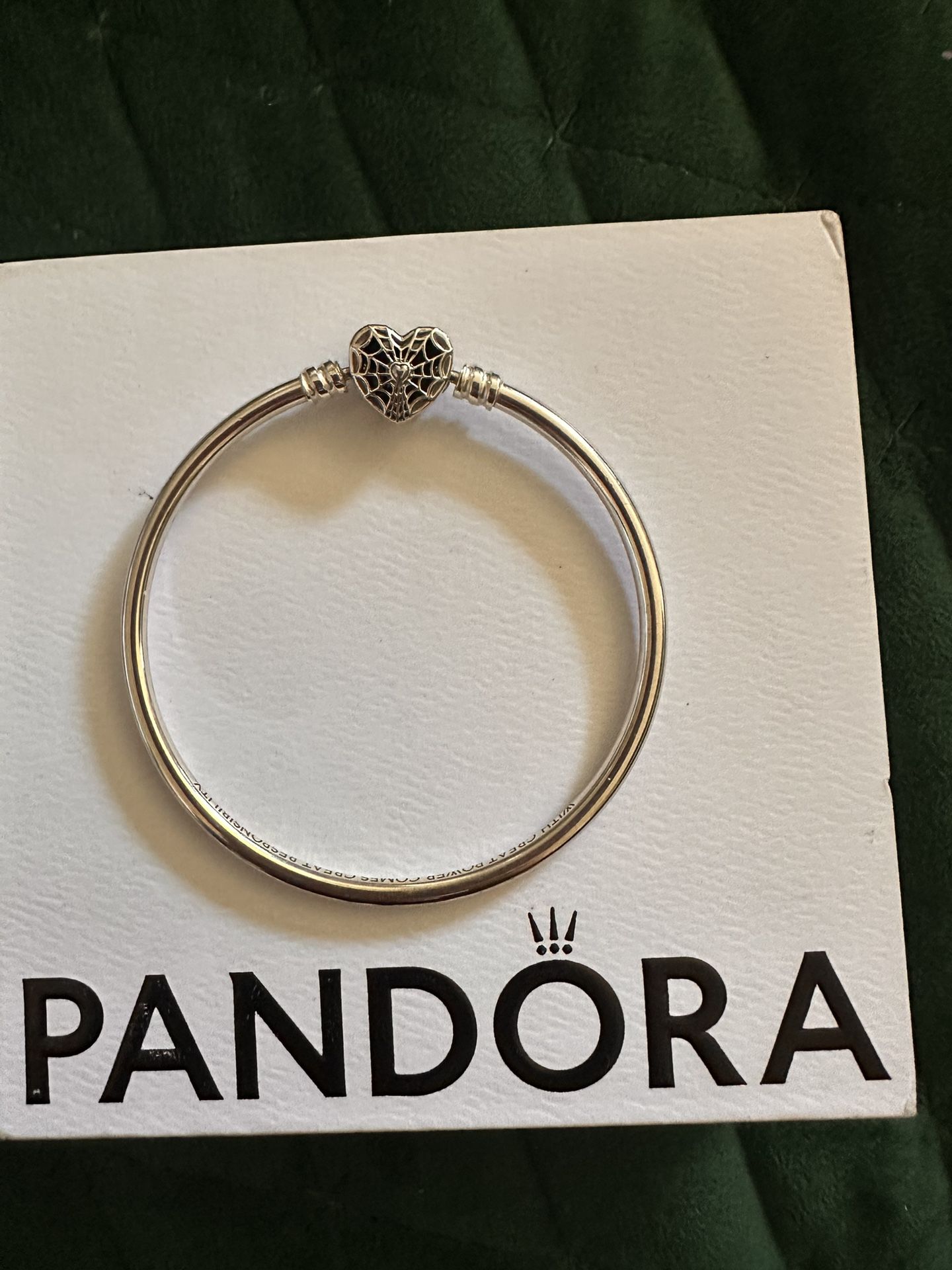 NEW- Pandora Spiderman Bracelet