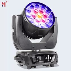 LED Moving Head 19x15W RGBW Wash/Zoom Stage Lights DJ Disco Stage Moving Head Lights Stage DJ Lighting