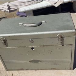 Vintage Craftsman 7 Drawer Machinist Tool Chest Tool Box