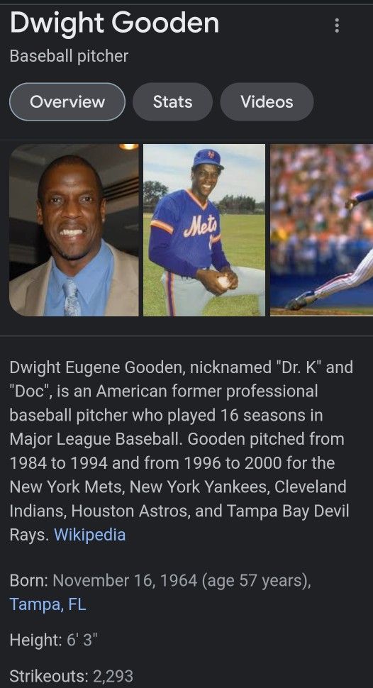 Dwight Gooden - Wikipedia