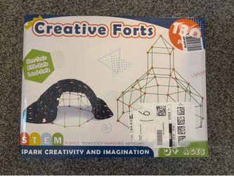 Children’s 130 Piece Fort Kit - STEM Activity