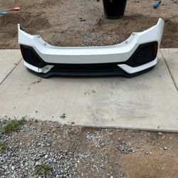 Honda civic hatchback 2016 and 2017 and 2018 and 2019 and 2020 and 2021 rear bumper 