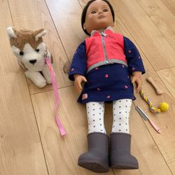 OG Doll With A Lot Of Accessories (Like American Girl)