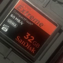 Sandisk Extreme Compact Flash 32 Gb