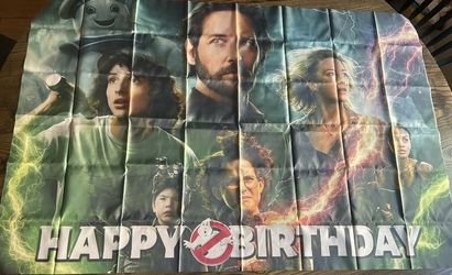 Ghostbusters “Afterlife” Birthday Banner