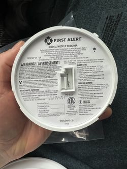 Smoke + CO2 Detector/Alarms