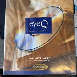 EyeQ Infinite Mind Speed Reading Improvement Brain Enhancement  DVD Format 