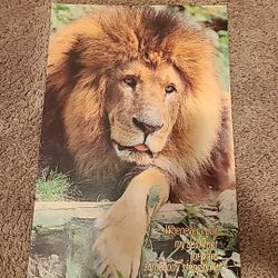 Vintage Motivational Poster From The 80's