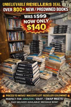 📚🔥 HUGE BOOK LOT – 800+ BOOKS (90% NEW!) – PRICED TO MOVE 🔥📚
