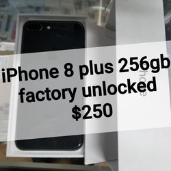 iPhone 8 Plus 256gb Factory unlocked 