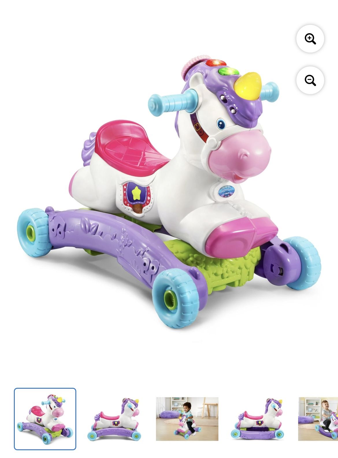 VTech Prance & Rock Learning Unicorn Baby and Toddler Toys
