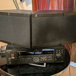 Sony stereo with speakers