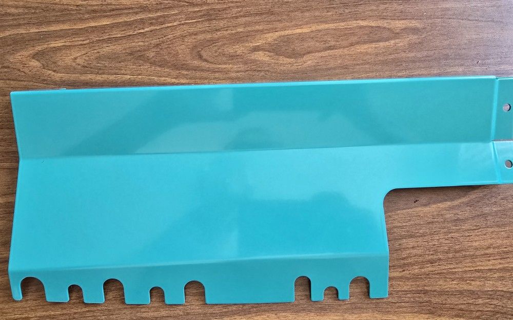 Subaru Wrx 2015-2021 Perrin Teal Radiator Shrough For Aftermarket Air Intake