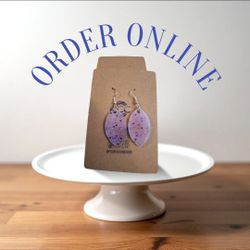 Leaf Shaped Earrings 