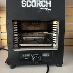 SCORCH by Flame King Infrared Broiler – High Heat Steak Cooker