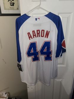 Nike Atlanta Braves Hank Aaron white jersey size xl