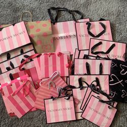 48 Victoria Secret Bags 