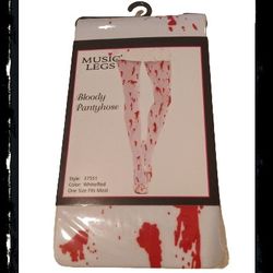 ☠️🩸 Bloody Pantyhose 🩸☠️  OSFM  5' - 5'10" (90 - 165 lbs) *NIP*