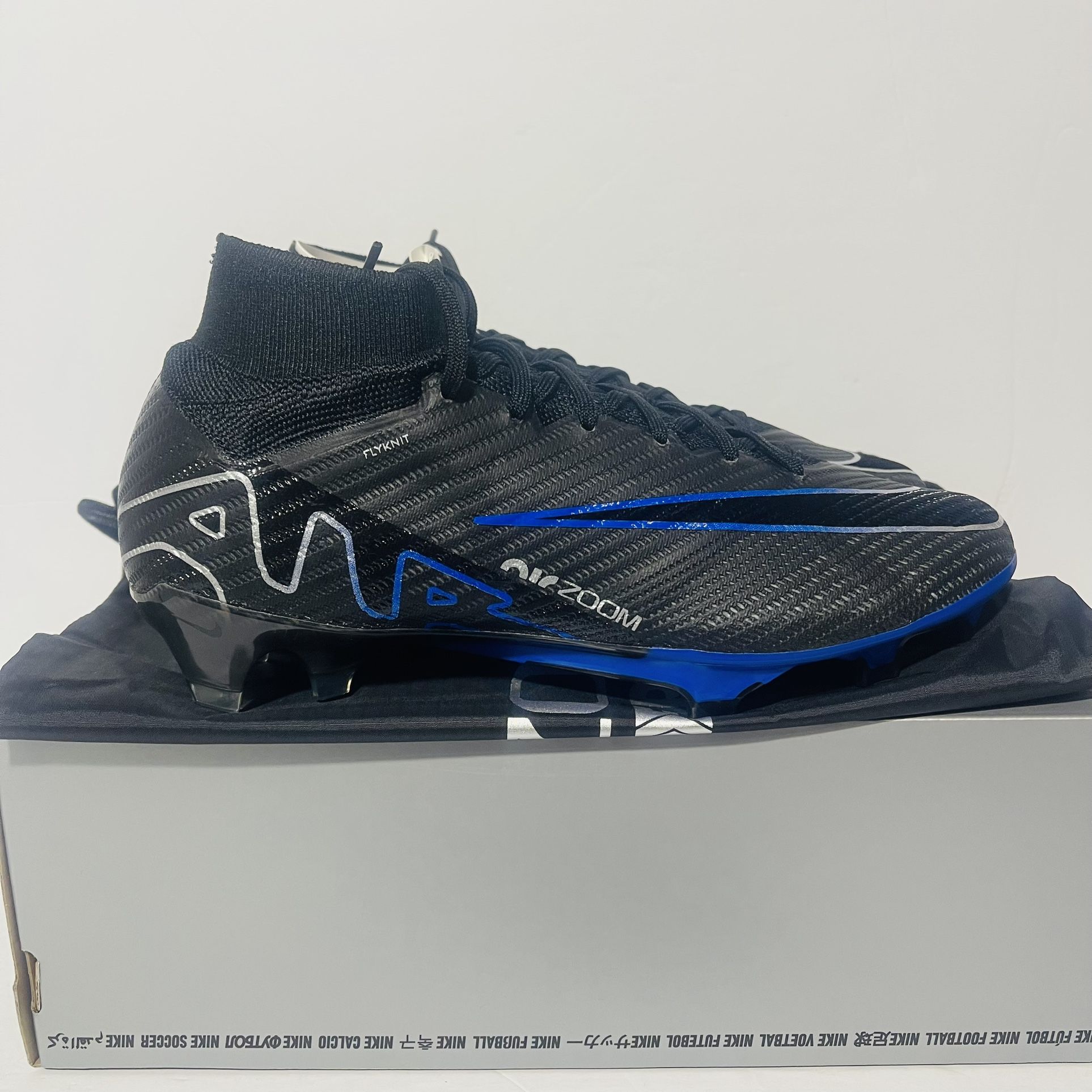 Men’s Sz 8, 9.5 & 10 Nike Zoom Superfly 9 Elite Soccer Cleats