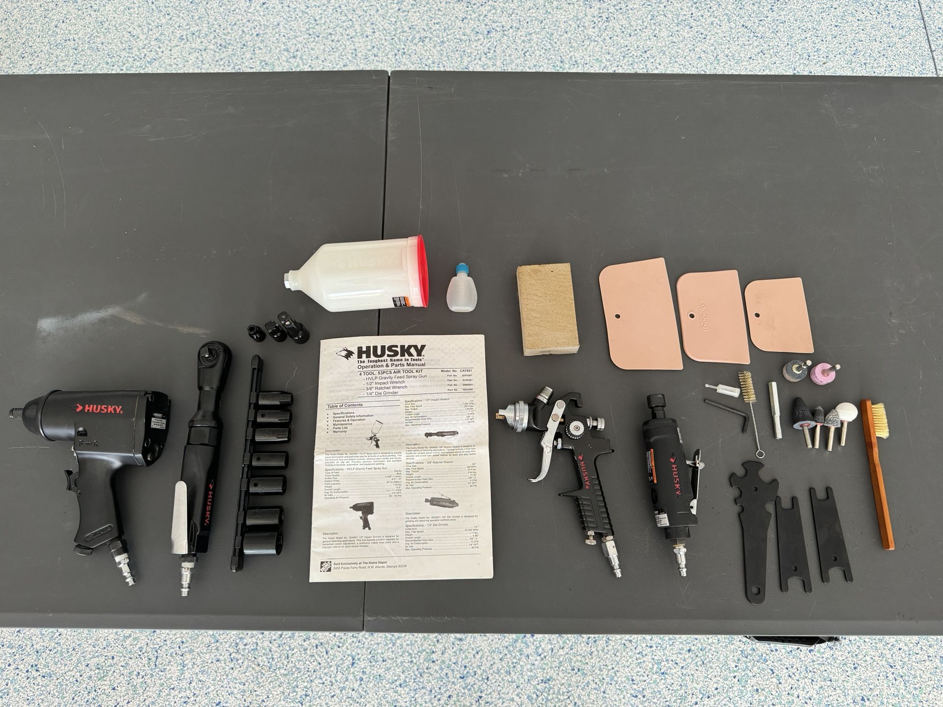Husky Air Tool Kit