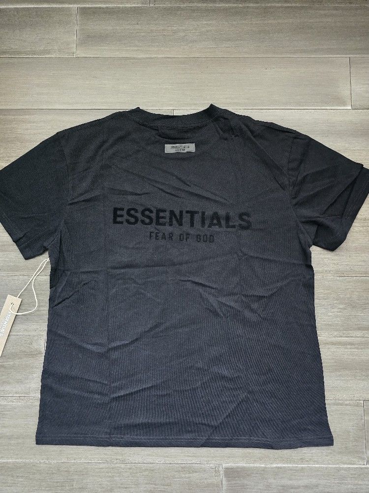 Essentials Fear Of God Black T Shirt