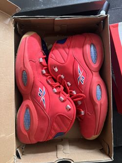Reebok X Packer Question Mid Pt 2 Sz 11 Allen Iverson Answer