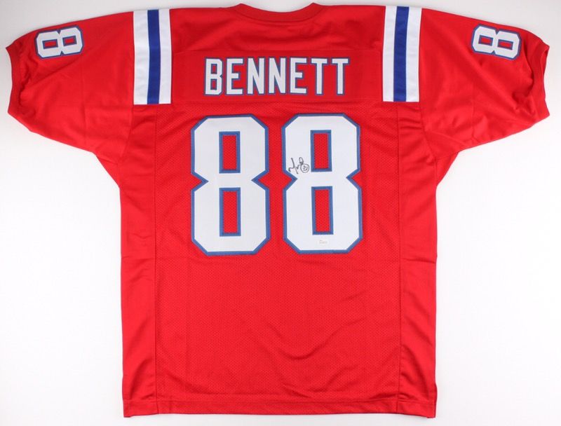 Signed Martellus Bennett Patriots Jersey