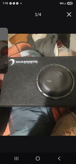 Diamond Audio 8" Woofer With Box And 250w Amplified