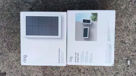 Ring solar panels